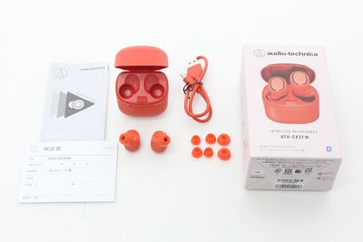 audio-technica/オーディオテクニカ ATH-CK3TW RD [レッド] イヤホン