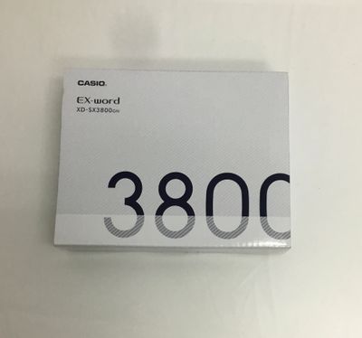 CASIO/カシオ エクスワード XD-SX3800GN [グリーン] 電子辞書