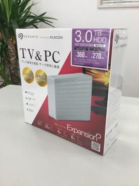 SEAGATE/シーゲイト SGD-NZ030UWH [ホワイト] 外付けHDD