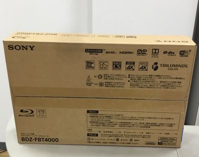 SONY/ソニー BDZ-FBT4000 ブルーレイレコーダー