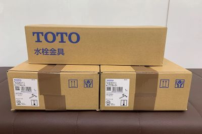 TOTO 水栓 TKS053011J 壁付シングル混合水栓(エコシングル、共用)