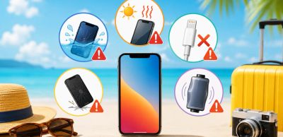 夏休みの旅行前に確認！スマホで起こりやすい5つのトラブル
