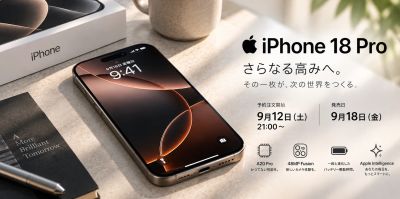 iPhone 18 Proがまもなく発売！買い替えるなら今使っているiPhoneはどうする？