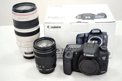キヤノン EOS 7D Mark II ボディ - EF100-400mm F4.5-5.6L IS USM カメラ・レンズ