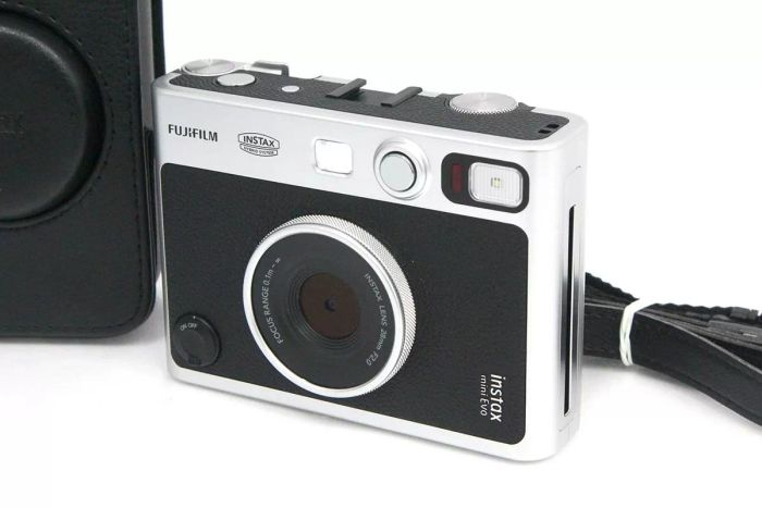  instax mini Evo チェキ シルバー 