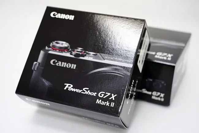 キヤノン PowerShot G7 X Mark II カメラ