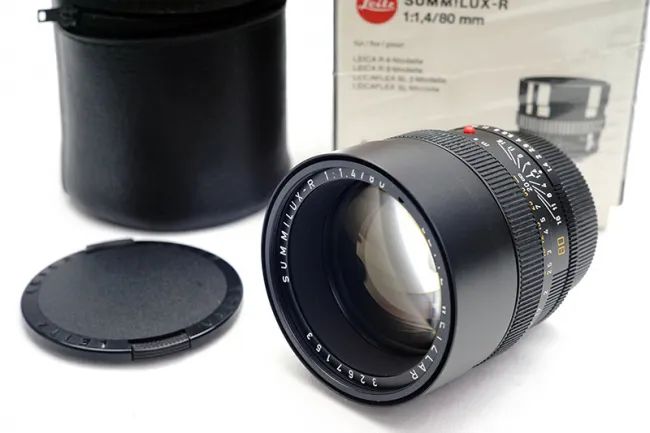 ライカ SUMMILUX-R 80mm F1.4 3カム 11880 レンズ