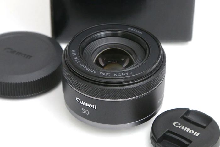 キヤノン RF50mm F1.8 STMお買取りしました