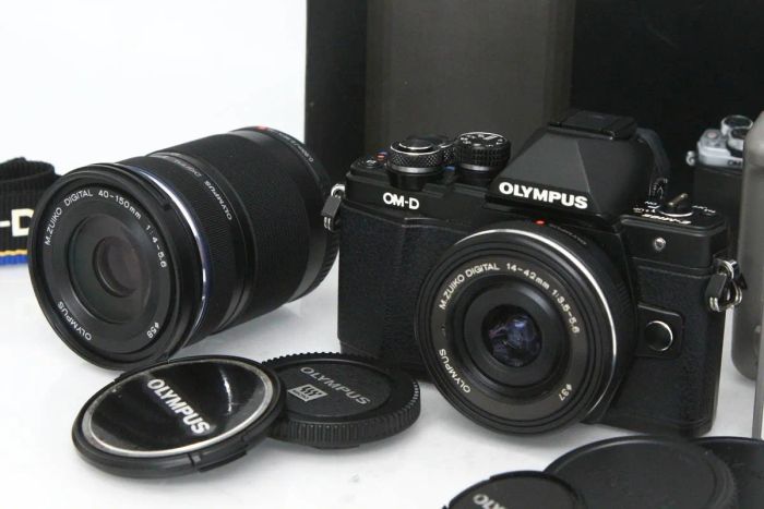 オリンパス OM-D E-M10 Mark II EZダブルズームキット [ブラック]