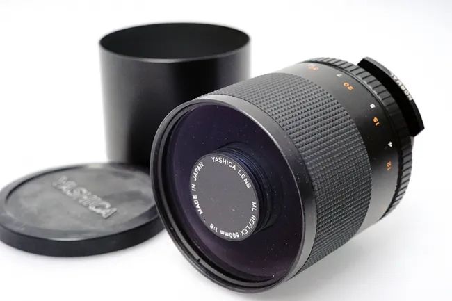 ヤシカ ML REFLEX 500mm F8 ミラーレンズ カメラお買取りしました