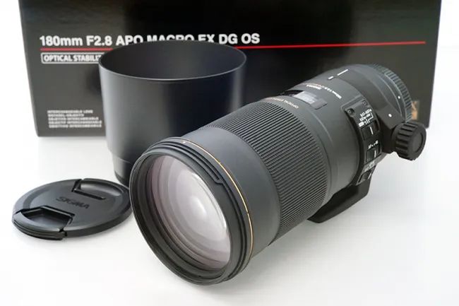 シグマ APO MACRO 180mm F2.8 EX DG OS HSM マクロレンズ カメラお