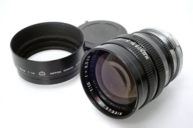 ニコン Nikkor-S・C 8.5cm F1.5 Sマウント レンズ