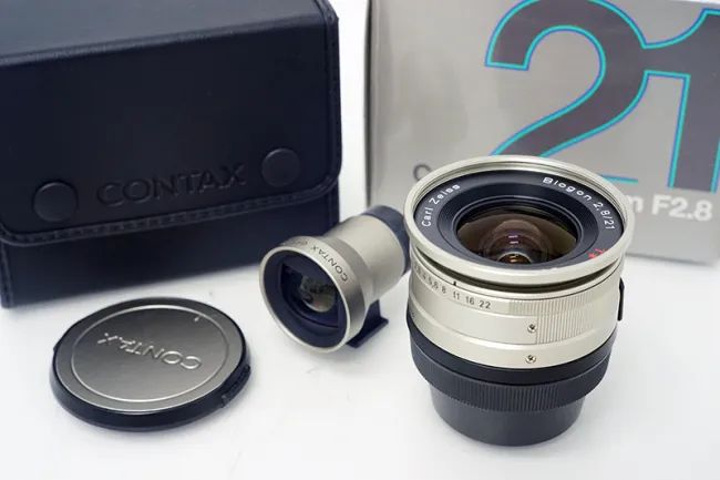 コンタックス Carl Zeiss G Biogon T*21mm F2.8 レンズ