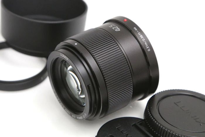 パナソニック LUMIX G 42.5mm/F1.7 ASPH./POWER O.I.S. H-HS043-K [ブラック] 