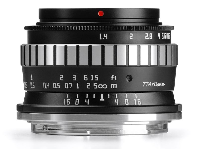 TTArtisan 23mm f/1.4 C ブラック×シルバー [ニコンZ用]